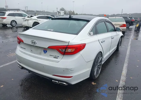 2015 Hyundai Sonata Limited 2.0T из США, поврежденный, VIN 5NPE34AB1FH250038